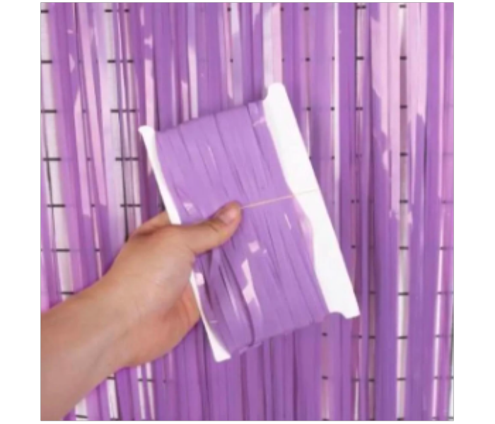 Pastel Purple Curtain foil - Zoom Image