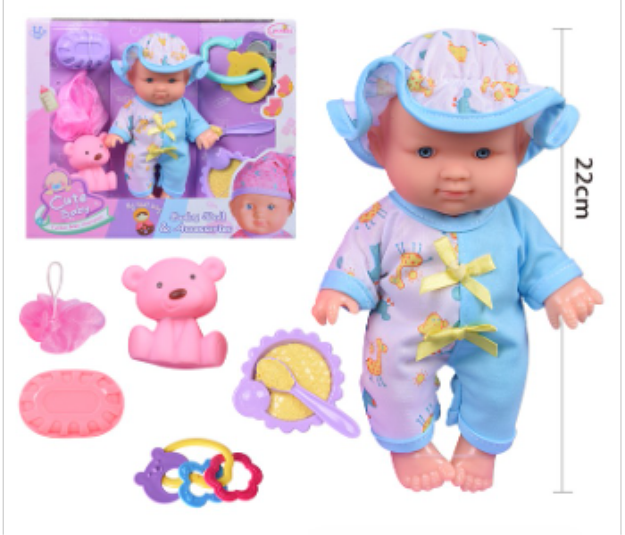 HX325 Lunabebe Cute Baby Doll and Accessories - Zoom Image 1