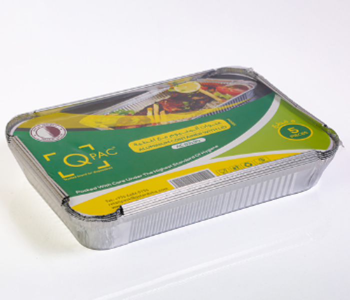 Q PAC Aluminum container 83190 1 X 5 pcs - Zoom Image