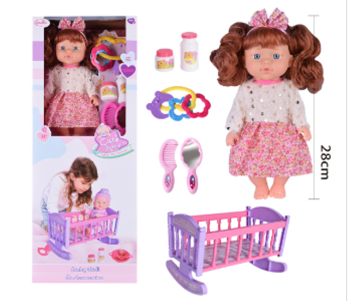 HX865 Lunabebe Baby Doll And Accessories - Zoom Image 1