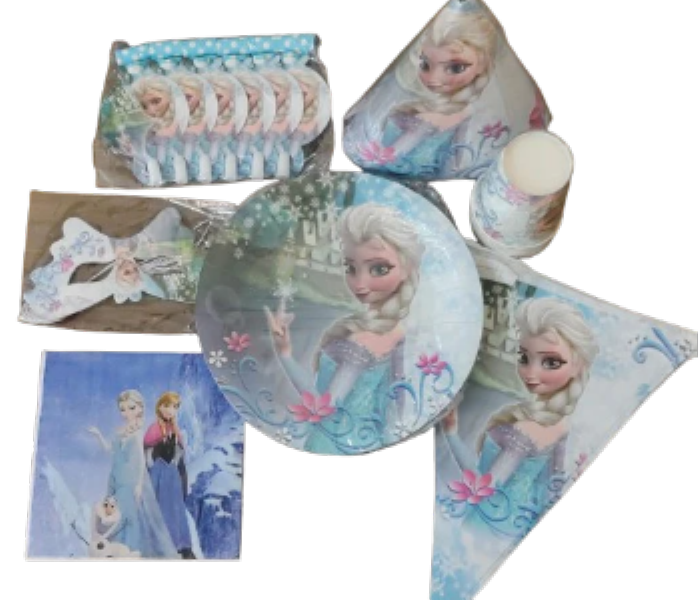 Frozen Plates and Cup Sets - Zoom Image