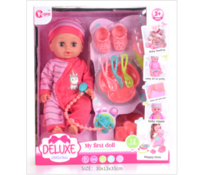 WZB5109 Vdora 14 Inch Baby Doll With Accessories - Zoom Image