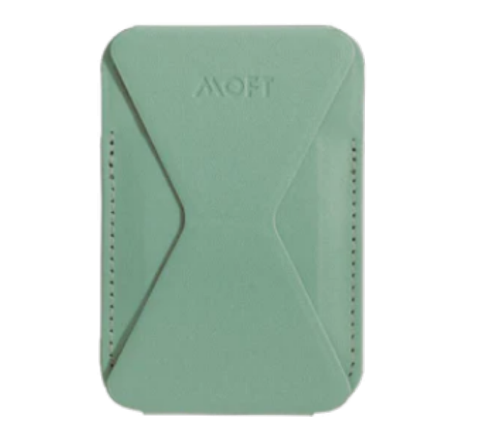 MOFT Snap On Phone Stand and Wallet MagSafe Compatible Seafoam - Zoom Image