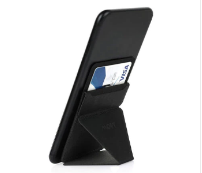 MOFT Snap On Phone Stand and Wallet Mini version 2021 Black - Zoom Image 2