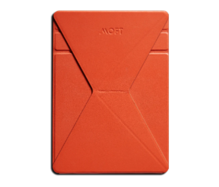 Moft Invisible Adhesive Tablet or iPad Stand Orange - Zoom Image