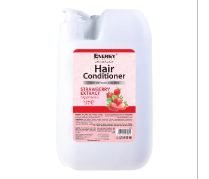 Energy Cosmetics Hair Conditioner Strawberry Extract 5 L - Zoom Image