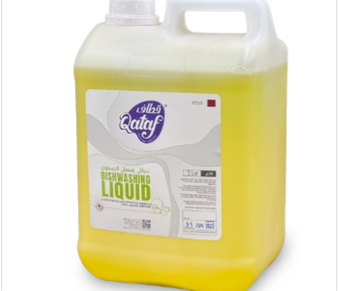 QATAF DISH WASH LIQUID 5 LITRE YELLOW Q PAC - Zoom Image