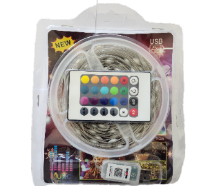 NLL1003 10M Bluetooth RGB Smart LED Strip Lights Smartphone App Control Syncs to any Music 16M Color - Zoom Image 1