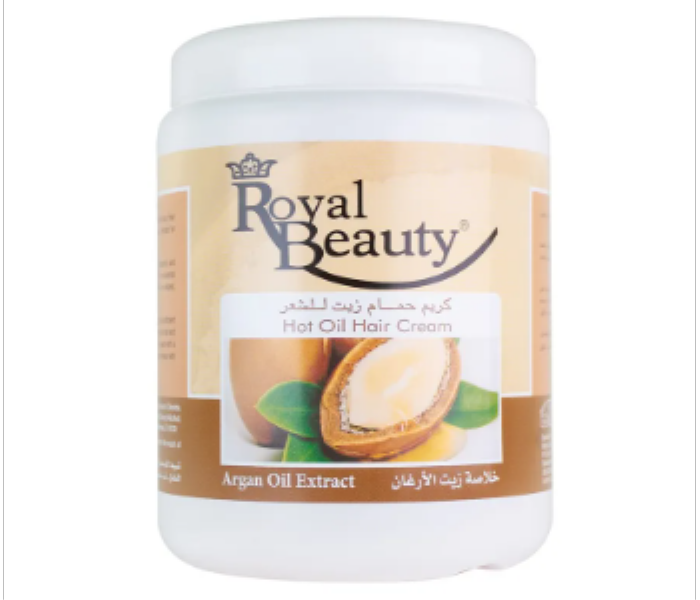 Royal Beauty Hot Oil Hair Cream Argan Hair Cream 1000 Ml - Zoom Image