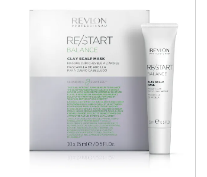 Revlon Professional Restart Balance Clay Scalp Mask 10x15 Ml - Zoom Image