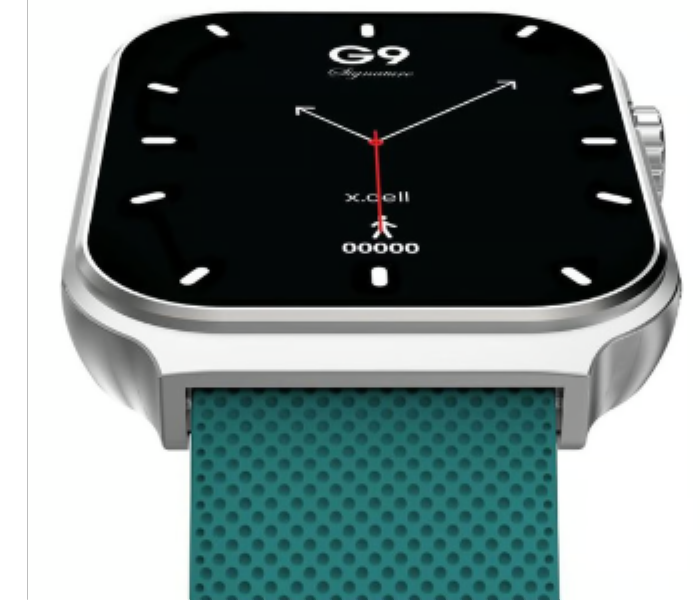 X Cell G9 Signature Green Silicon Smart Watch - Zoom Image 3