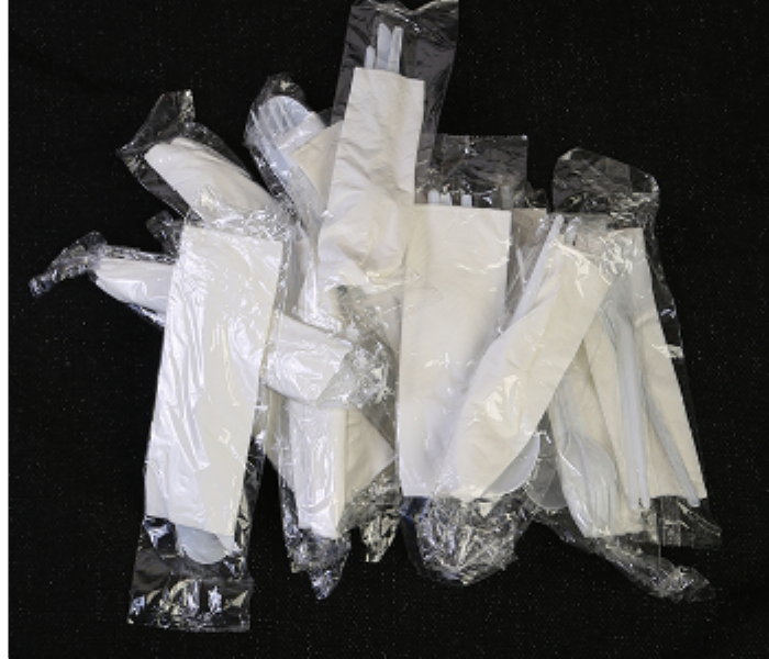 Q PAC PLASTIC CUTLERY PACK WHITE 1 x 25 PCS - Zoom Image 3