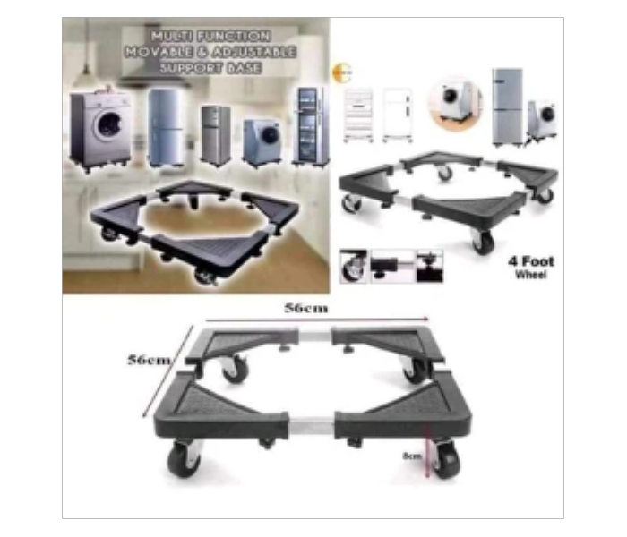 Movable and adjustable base for Washing machine and refrigerator - Zoom Image 1