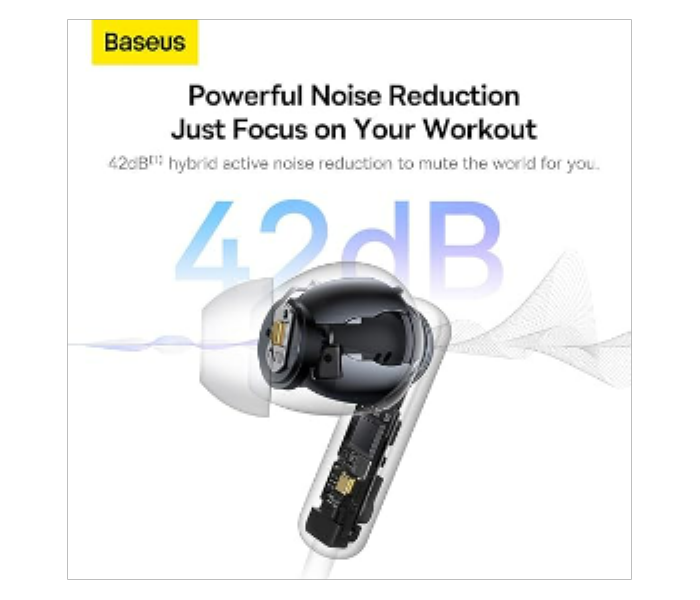 Baseus Bowie U2 Pro Neckband Noise Cancellation Wireless Earphones  Black - Zoom Image 7