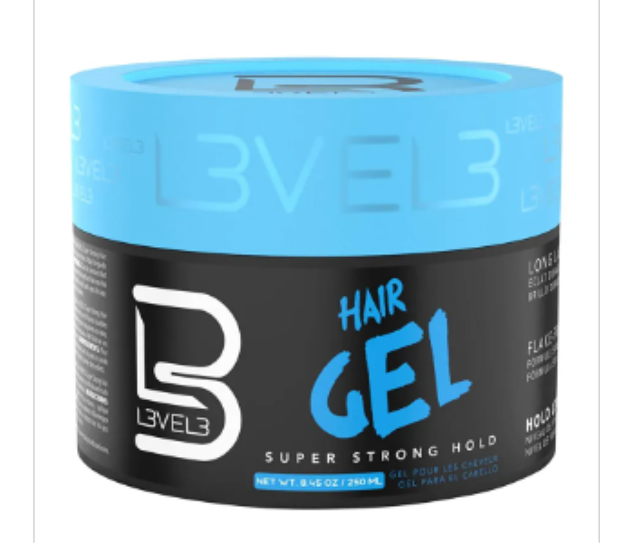 L3vel3 Super Strong Hair Gel 250 Ml Hair Gel - Zoom Image