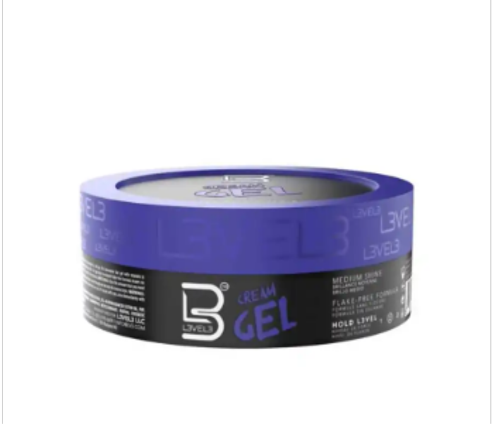 L3vel3 Cream Hair Gel 100 Ml Cream Hair Gel - Zoom Image