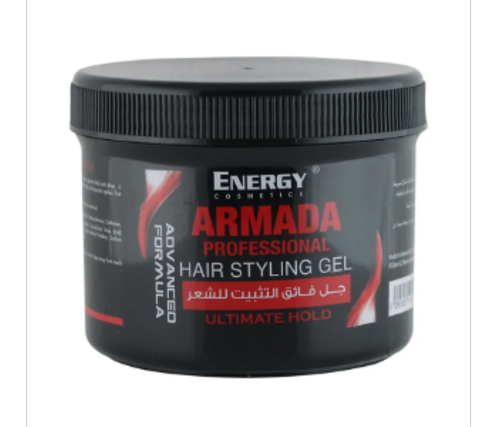 Energy Cosmetics Armada Hair Styling Gel Blue Extra Hold 500 Ml - Zoom Image