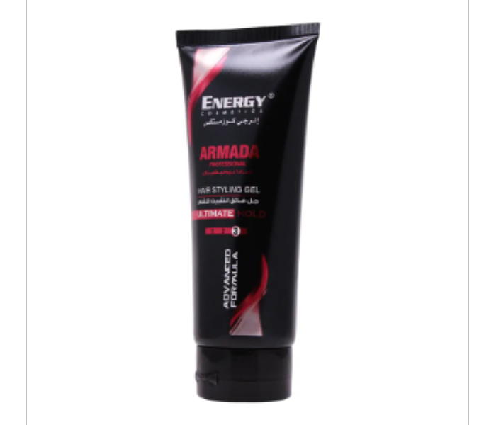 Energy Cosmetics Armada Hair Styling Gel Red Ultimate Hold 200 Ml - Zoom Image