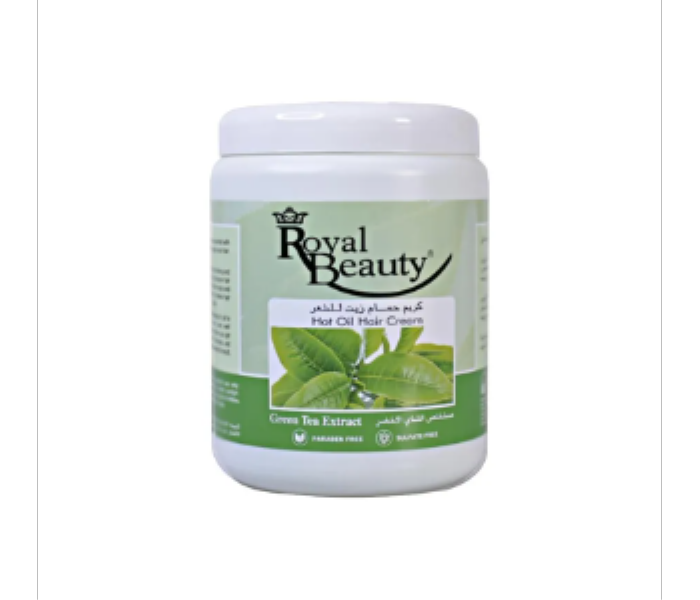 Royal Beauty Hot Oil Hair Cream Green Tea 1L - Zoom Image