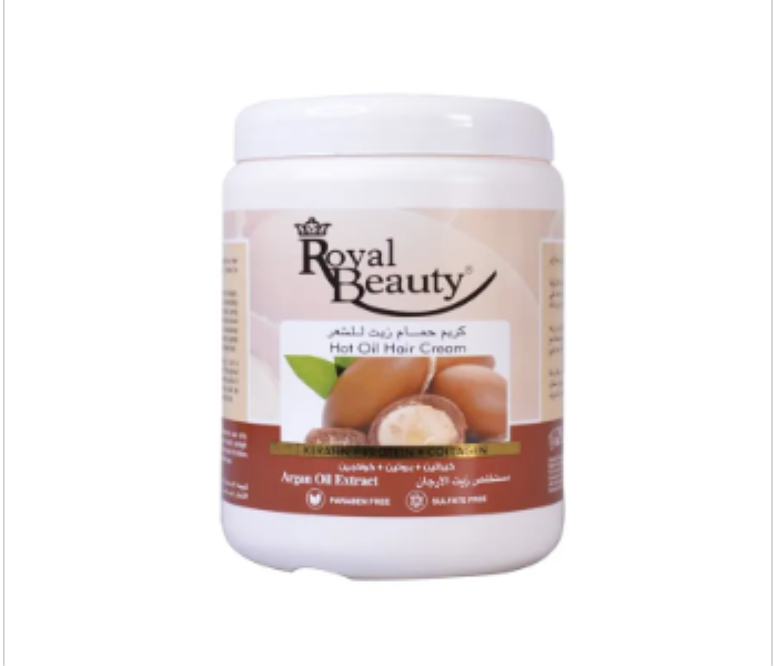 Royal Beauty Hot Oil Hair Cream Argan 1L Hair Cream - Zoom Image