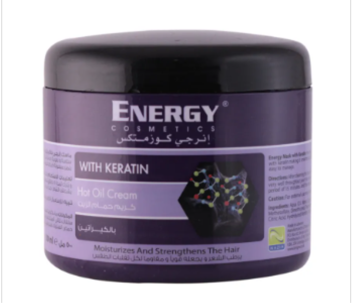 Energy Cosmetics Keratin Hot Oil Hair Cream Keratin 500 Ml - Zoom Image