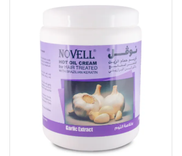 Novell Hot Oil Cream Garlic Sj 1000 Ml Novell Hot Oil Cream Garlic Sj 1000 Ml - Zoom Image