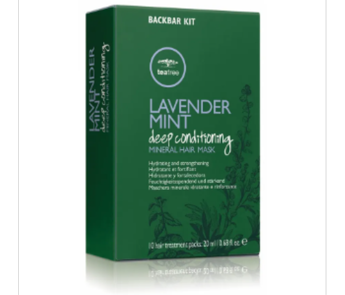 Paul Mitchell Tea Tree Lavender Mint Deep Conditioning Mineral Hair Mask 20 Ml X 10 - Zoom Image