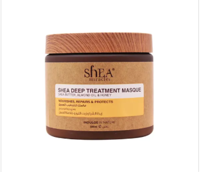 Shea Miracles Shea Hair Masque Almond Oil Honey 500 Ml - Zoom Image