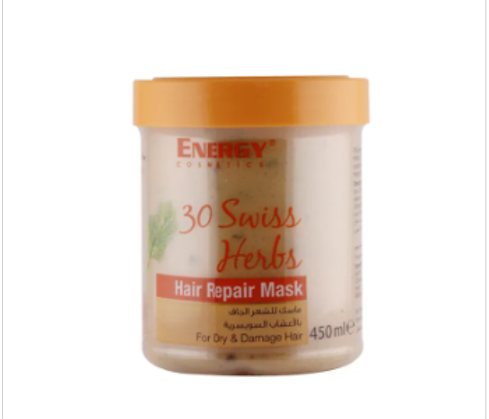 Energy Cosmetics Hair Repair Mask Swiss Herbal 450 Ml - Zoom Image