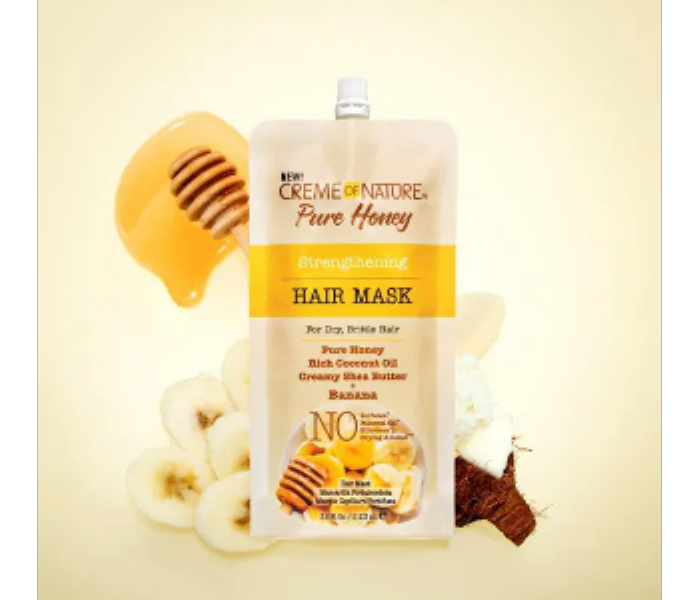 Creme of Nature Honey and Banana Mask 112ml - Zoom Image