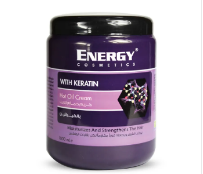 Energy Cosmetics Keratin Hot Oil Cream 1000 Ml - Zoom Image