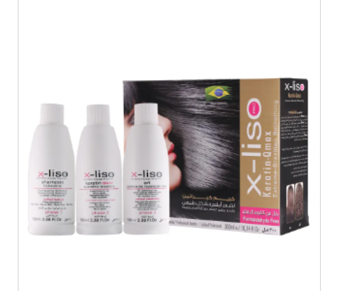 X Liso Keratin Qmax Kit  3 X 100 Ml X Liso Keratin Qmax Kit  3 X 100 Ml - Zoom Image