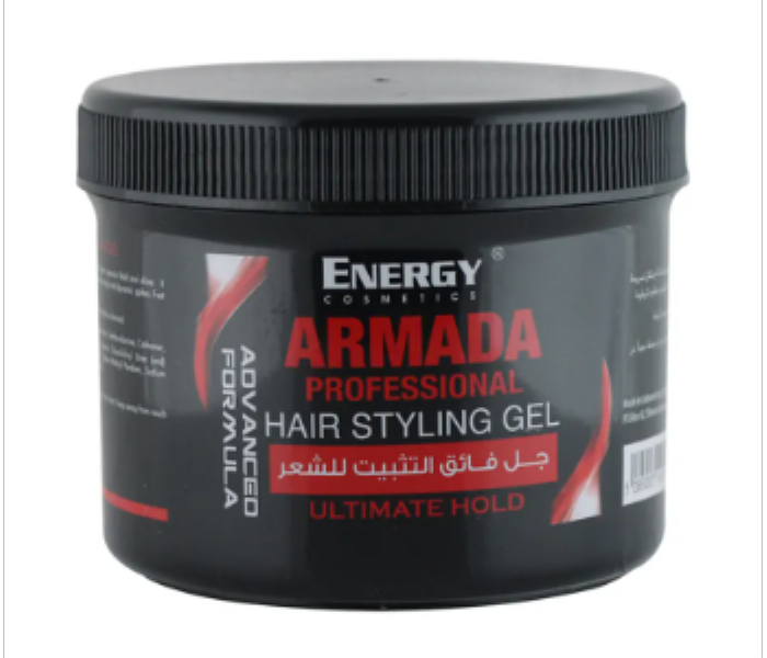 Energy Cosmetics Armada Hair Styling Gel Blue Extra Hold 500 Ml..... - Zoom Image