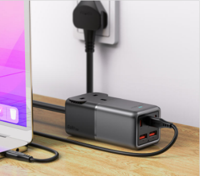 Acefast Fast Charge Power Strip Z3 PD75W GaN  3 USB C And 2 USB A - Zoom Image 6