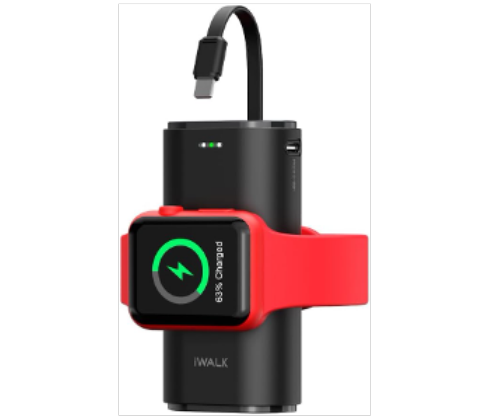 LINKPOD W Black iWALK Ultra Compact Power Bank - Zoom Image 1