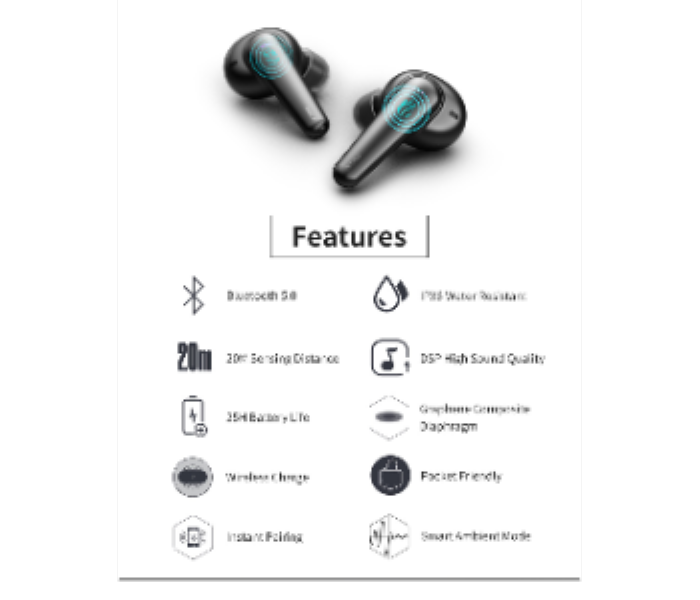 ARMOUR AIRBUDS iWALK Bluetooth 5.0 True Wireless Bluetooth - Zoom Image 3