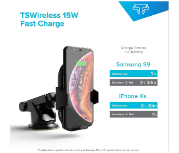 TECHSMARTER TSMPH 15 W WIRELESS CAR CHARGER - Zoom Image 3