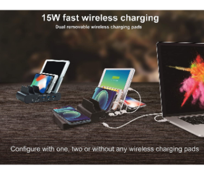 Techsmarter Wireless Charging Station Supreme Duo - Zoom Image 4