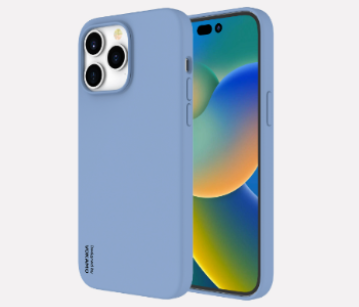 Vokamo Liquid Silicone Magnetic for iPhone 14 Pro Blue - Zoom Image