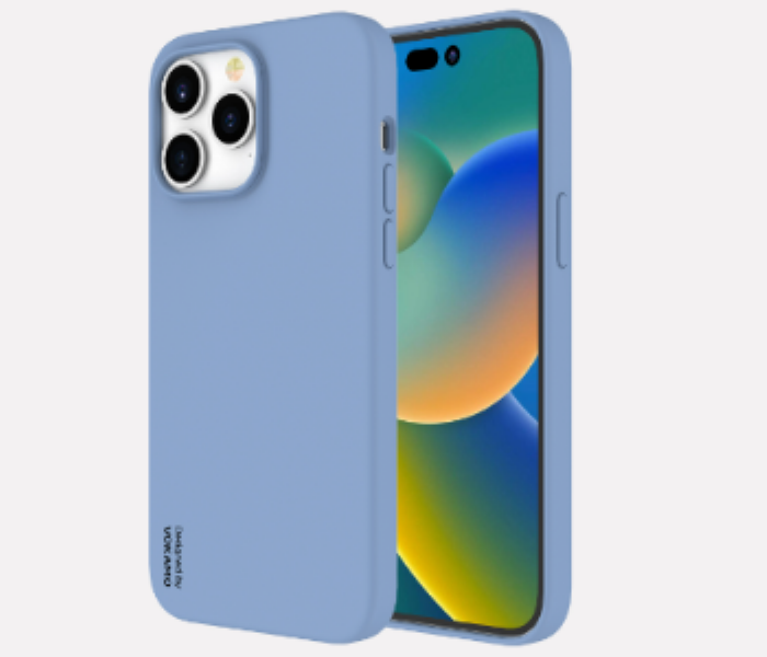 Vokamo Liquid Silicone Magnetic for iPhone 14 Plus Blue - Zoom Image