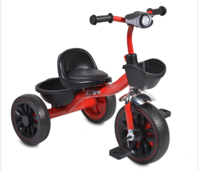 Masaar  916 Kids Tricycle with Music and Lights  For Boys and Girls 1 to 4 Years Red - Zoom Image 4