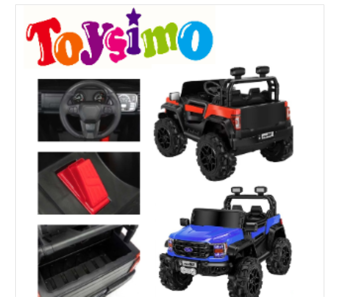 12V Electric Ride On Jeep for Kids Adventure Awaits in two Colors - Zoom Image 2