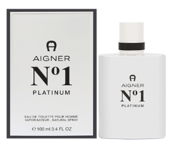 Aigner No 1 Platinum Eau de Toilette 100ML for Men - Zoom Image