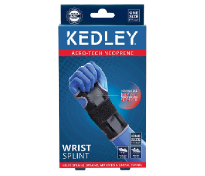 KEDLEY Aero Tech Neoprene Wrist Splint for Men and Women - Zoom Image 4