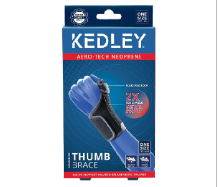 Kedley Aero Tech Neoprene Advanced Thumb Brace for Men and Women - Zoom Image 2