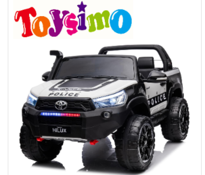 12V Hilux Police Ride On Car Your Childs Ultimate Adventure Awaits - Zoom Image 1