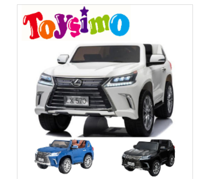 12V Lexus LX 570 Ride On Car for Kids Luxury Adventure Awaits - Zoom Image 2