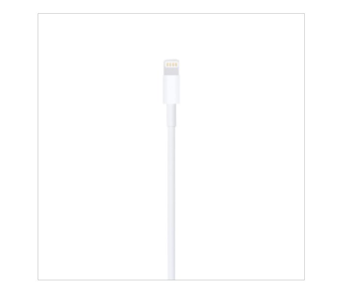 Apple Lightning USB Cable 1mtr model mxly2zm - Zoom Image 2