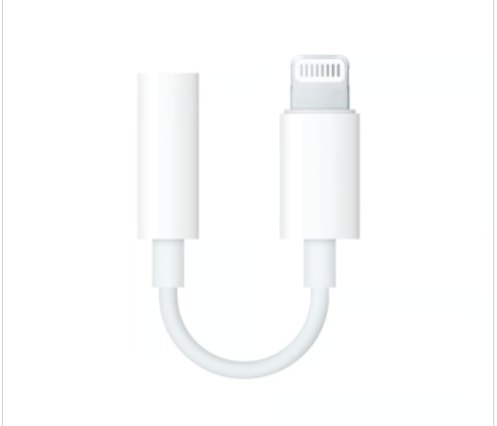 Apple Lightning To 3.5 Mm Headphone Jack Adapter mmx62zm - Zoom Image 1