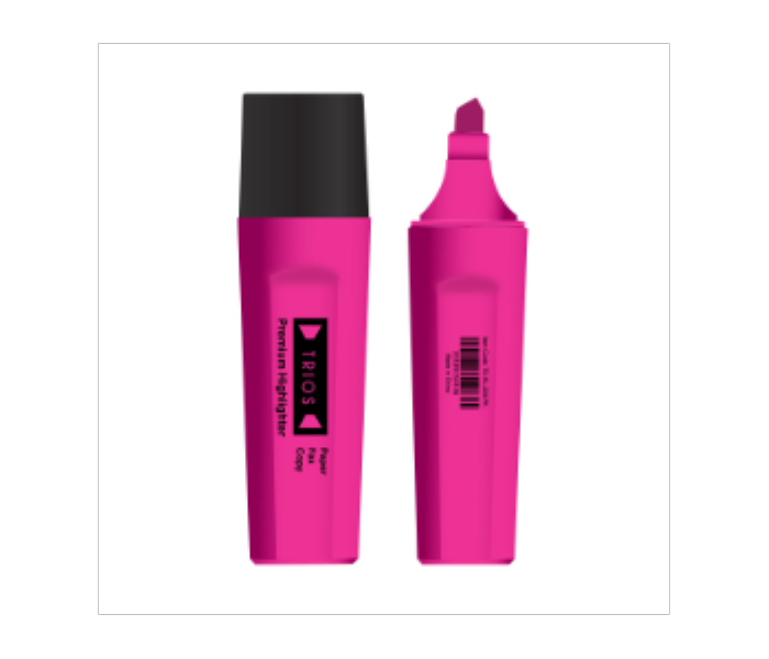 Highlighter Pen Pink Ts Hl 208 Pk Trios Qatar - Zoom Image